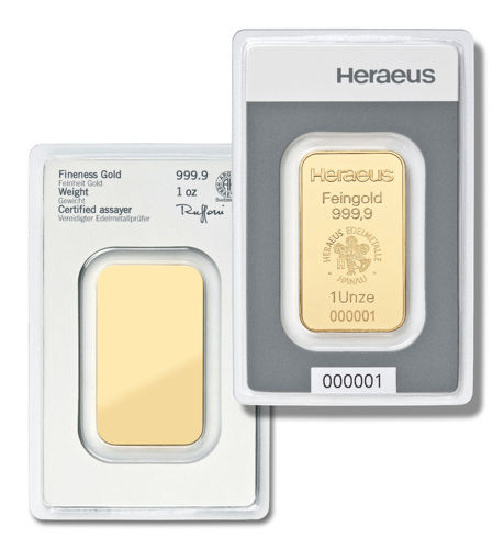 Picture of 1 OZ Minted Gold bar